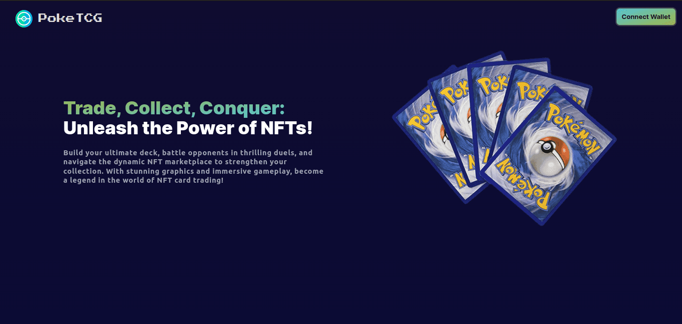 PokeTCG - A NFT Trading Card Game